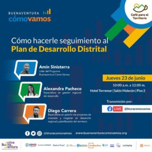 Café plan de desarollo distrital