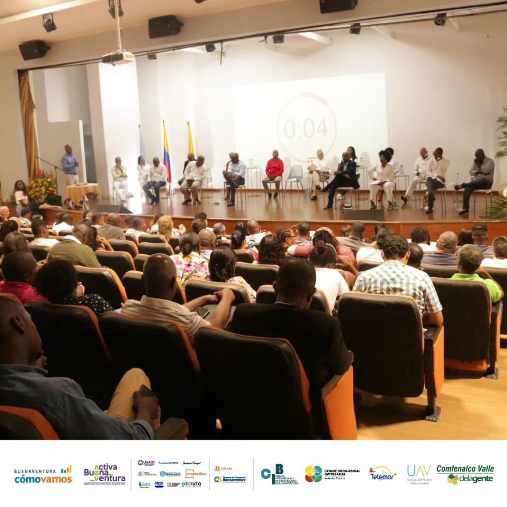 Histórico debate con candidatos y candidatas a la Alcaldía de Buenaventura