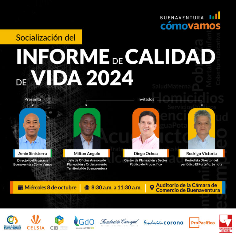 Socialización del Informe de Calidad de Vida 2024